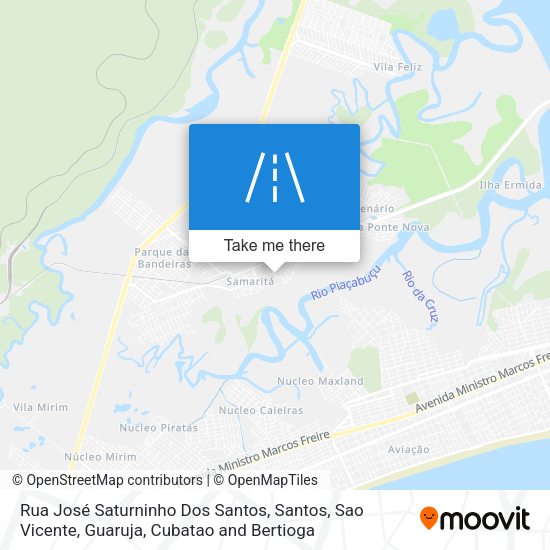 Rua José Saturninho Dos Santos map