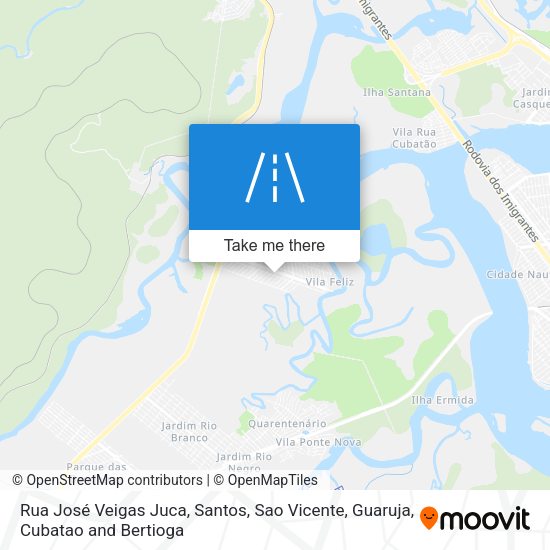 Rua José Veigas Juca map