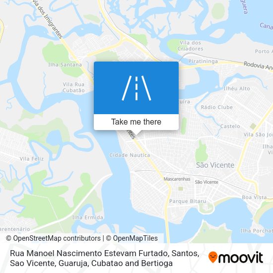Rua Manoel Nascimento Estevam Furtado map