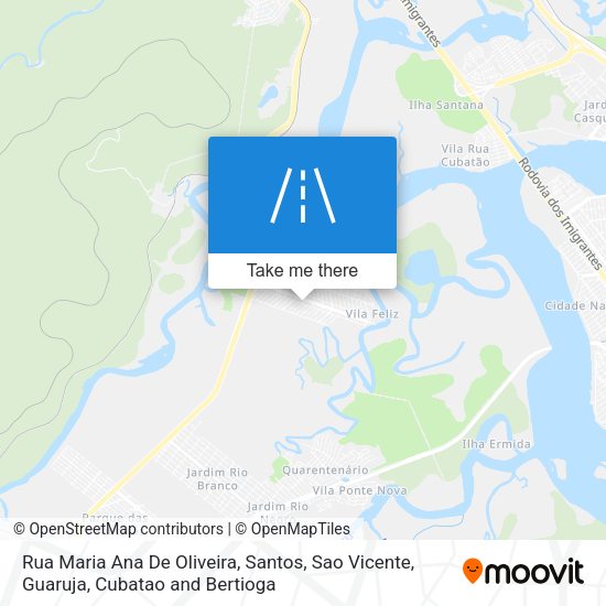 Rua Maria Ana De Oliveira map