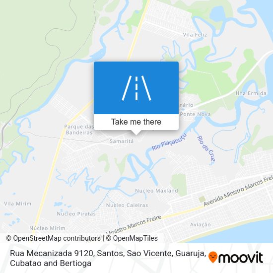 Rua Mecanizada 9120 map