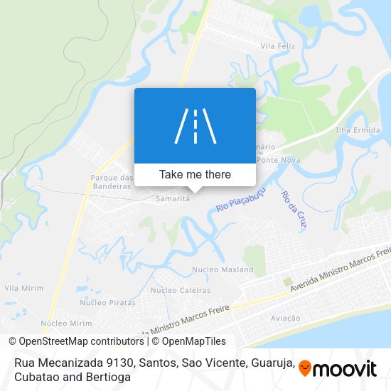 Rua Mecanizada 9130 map