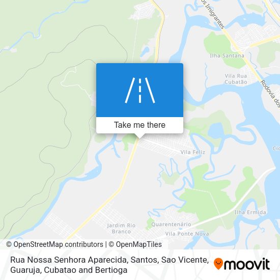 Rua Nossa Senhora Aparecida map