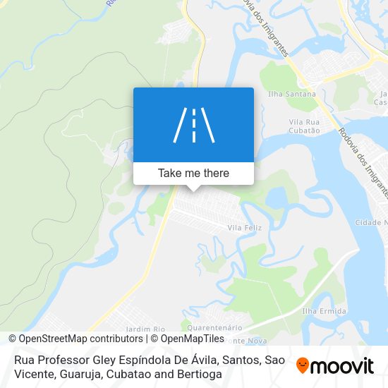 Rua Professor Gley Espíndola De Ávila map
