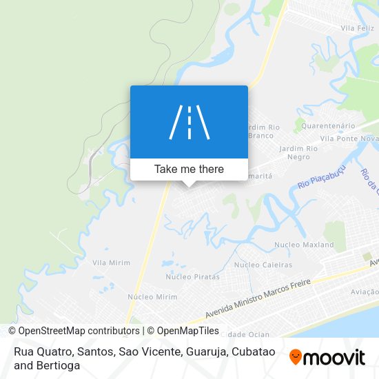 Rua Quatro map