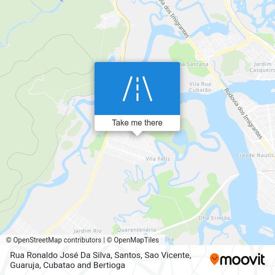 Rua Ronaldo José Da Silva map