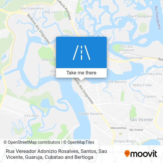 Rua Vereador Adonízio Rosalves map