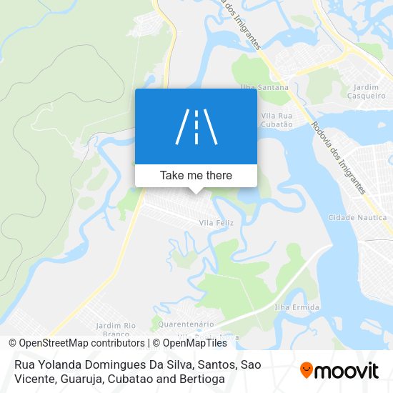 Rua Yolanda Domingues Da Silva map