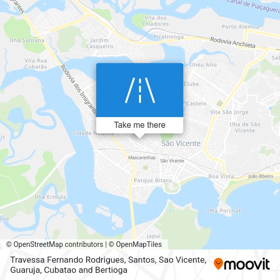 Travessa Fernando Rodrigues map