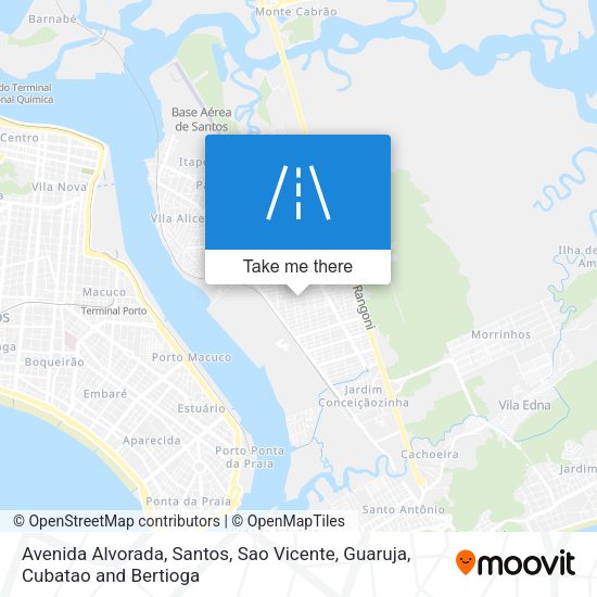 Avenida Alvorada map