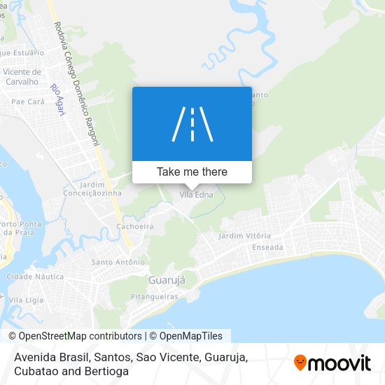 Avenida Brasil map
