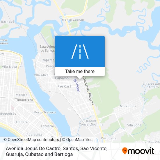 Avenida Jesus De Castro map