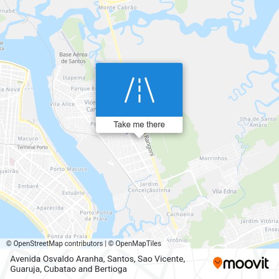 Avenida Osvaldo Aranha map