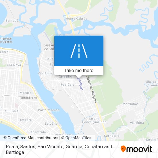 Rua 5 map