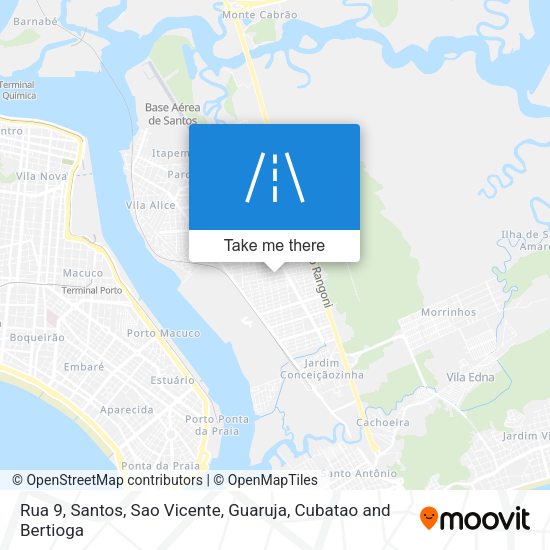 Rua 9 map