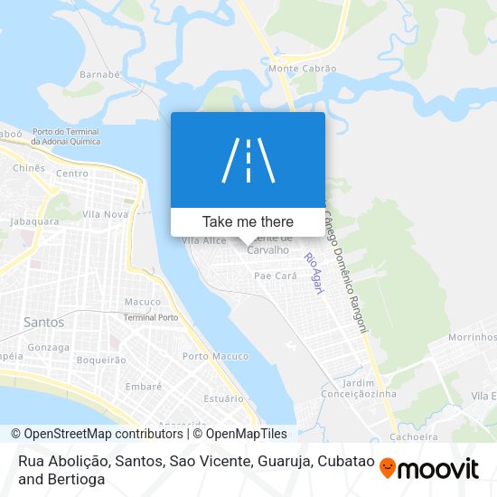Rua Abolição map
