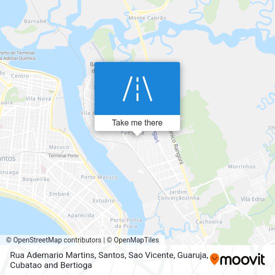 Rua Ademario Martins map