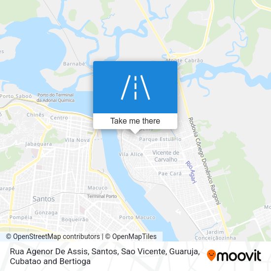 Rua Agenor De Assis map