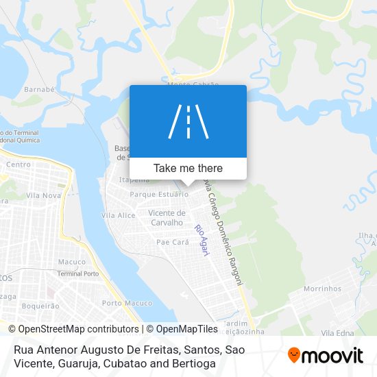 Rua Antenor Augusto De Freitas map