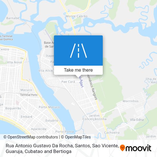 Rua Antonio Gustavo Da Rocha map