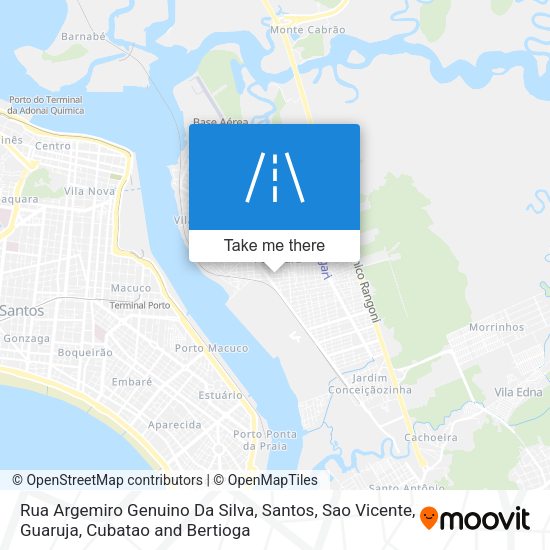 Rua Argemiro Genuino Da Silva map
