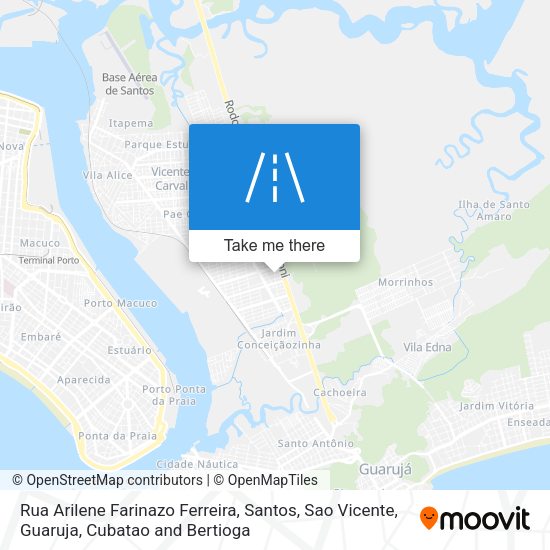 Rua Arilene Farinazo Ferreira map