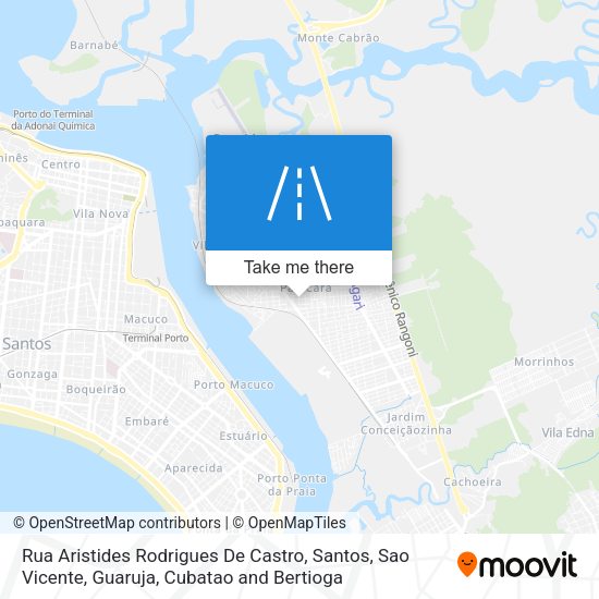 Rua Aristides Rodrigues De Castro map