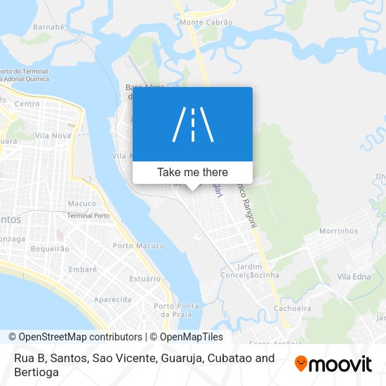 Rua B map