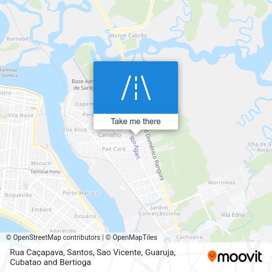 Rua Caçapava map