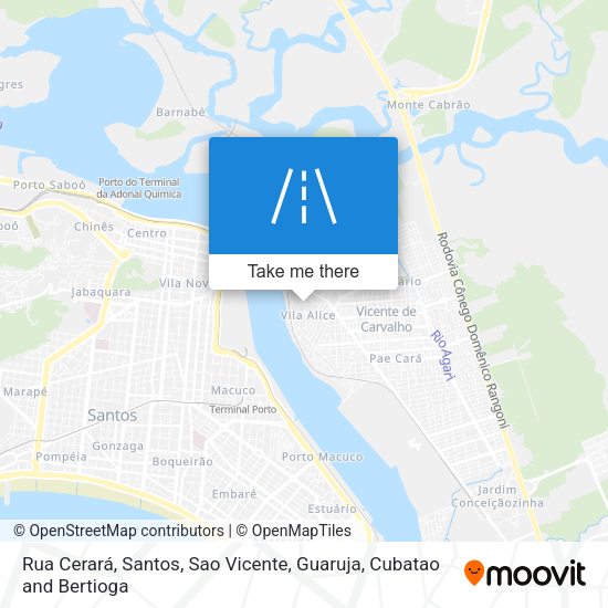 Rua Cerará map