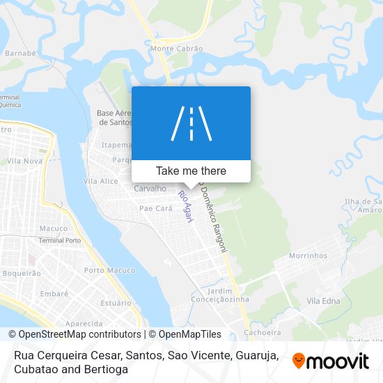 Rua Cerqueira Cesar map