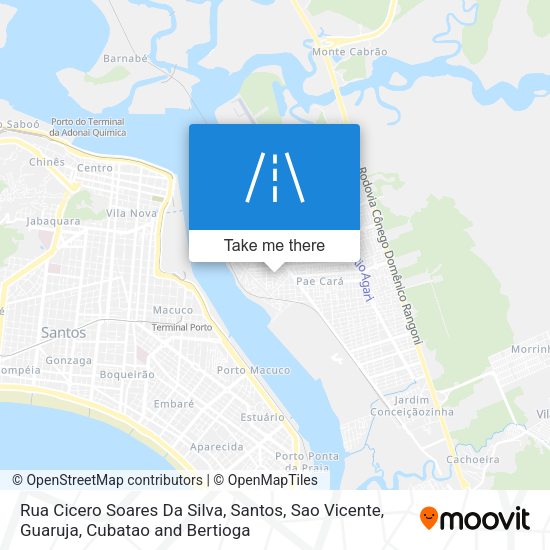Rua Cicero Soares Da Silva map