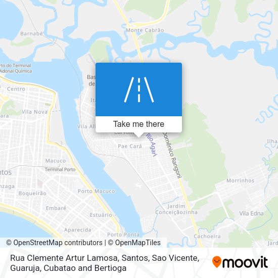 Rua Clemente Artur Lamosa map