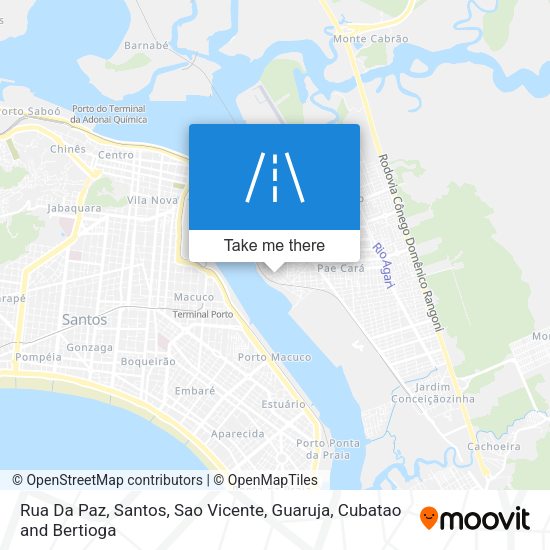 Rua Da Paz map