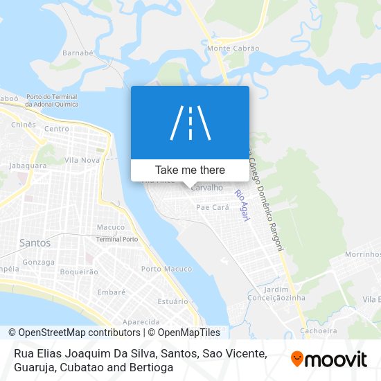 Rua Elias Joaquim Da Silva map