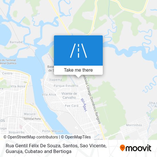 Rua Gentil Félix De Souza map