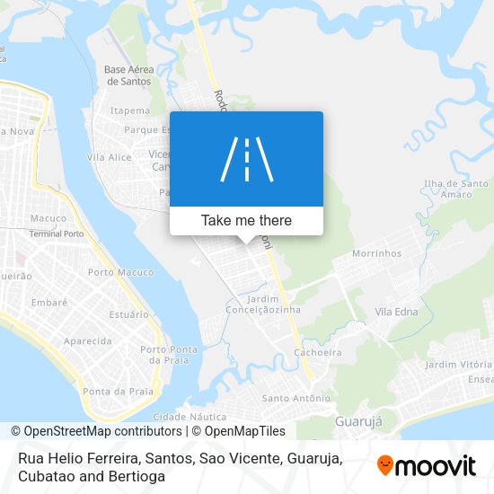 Rua Helio Ferreira map