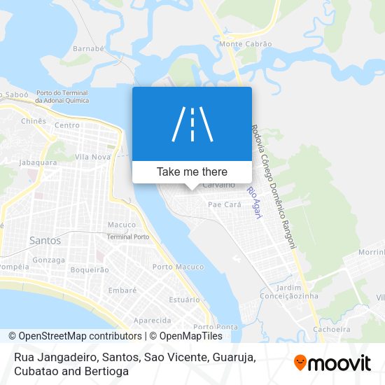 Rua Jangadeiro map