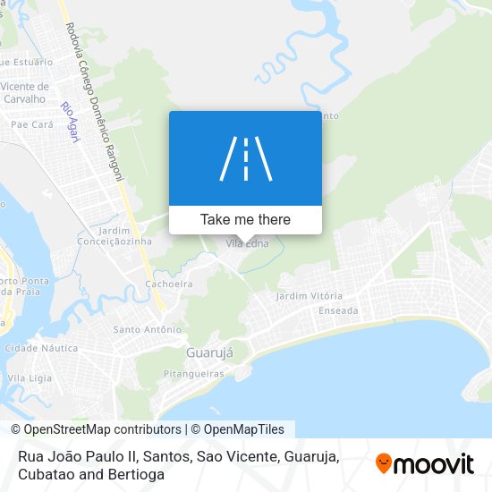 Rua João Paulo II map