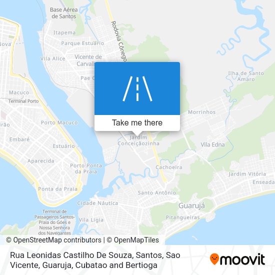 Rua Leonidas Castilho De Souza map