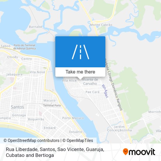 Rua Liberdade map