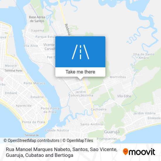 Rua Manoel Marques Nabeto map