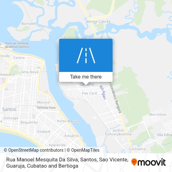 Rua Manoel Mesquita Da Silva map