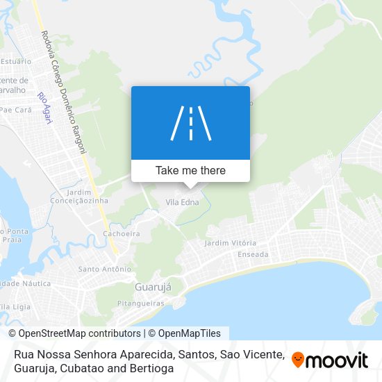 Rua Nossa Senhora Aparecida map