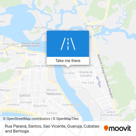 Rua Paraná map