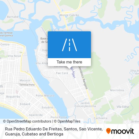 Rua Pedro Eduardo De Freitas map
