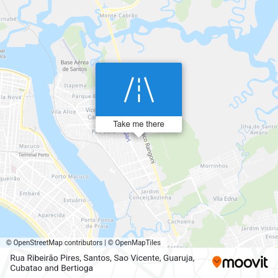Rua Ribeirão Pires map