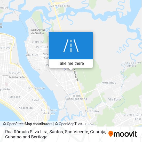 Rua Rômulo Silva Lira map