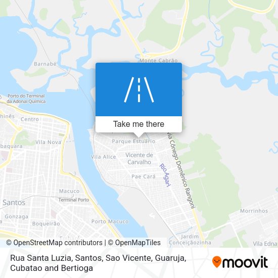Rua Santa Luzia map