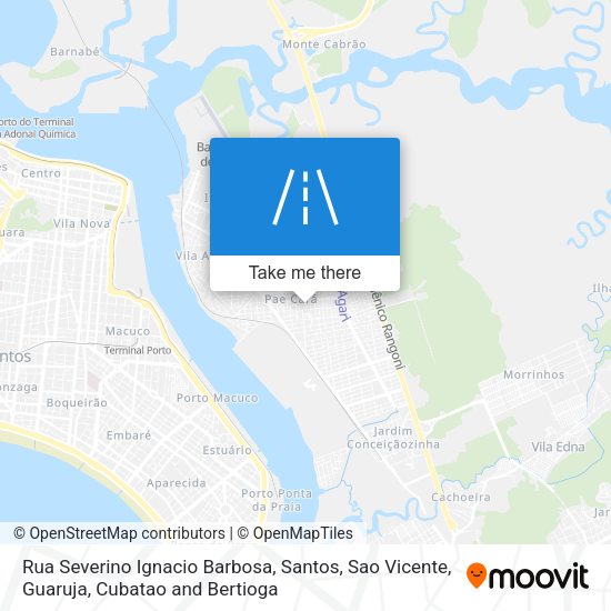 Rua Severino Ignacio Barbosa map
